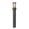 Borne D'Eclairage Lucide Lori Anthracite, Detecteur De Mouvement