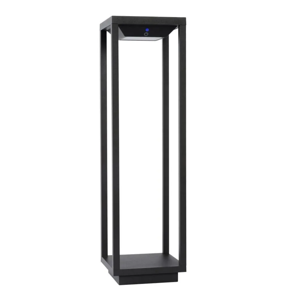 Borne D'Eclairage Lucide Tenso Sola Led Anthracite