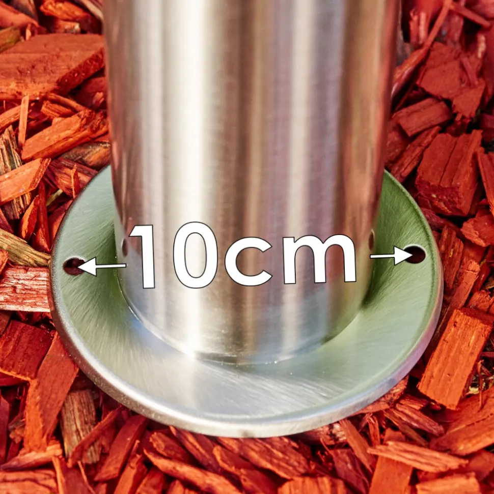 Borne D'Eclairage Walise Acier Inoxydable, 1 Lumiere, Detecteur De Mouvement