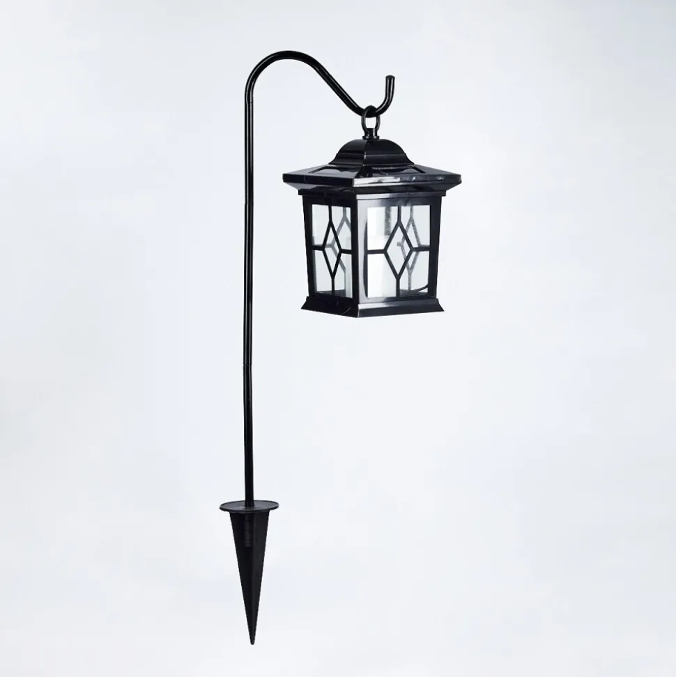 Borne Lumineuse Alavas Led Noir, 1 Lumiere