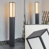 Borne Lumineuse Apidou Led Anthracite, 1 Lumiere