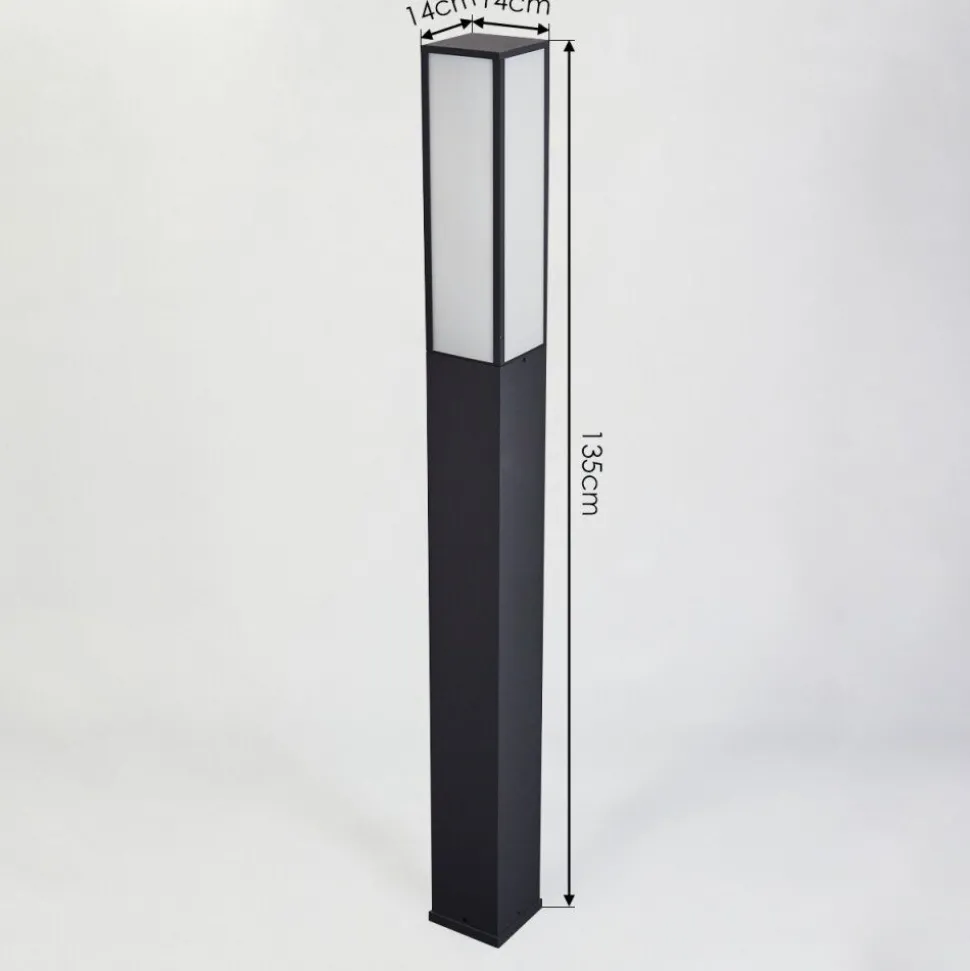 Borne Lumineuse Apidou Led Anthracite, 1 Lumiere