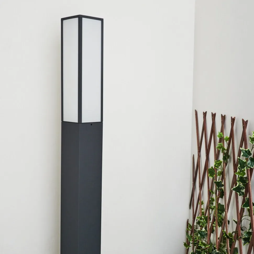 Borne Lumineuse Apidou Led Anthracite, 1 Lumiere