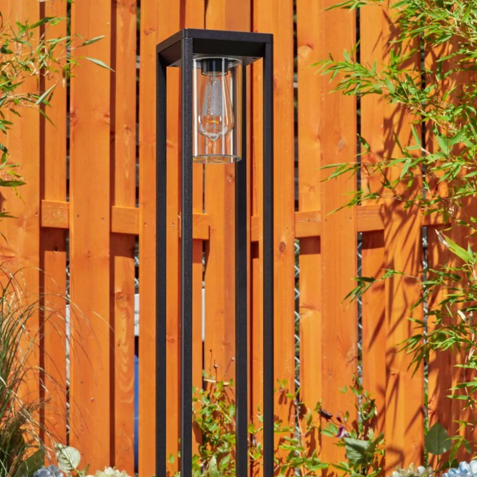 Borne Lumineuse Baoshan Noir, 1 Lumiere
