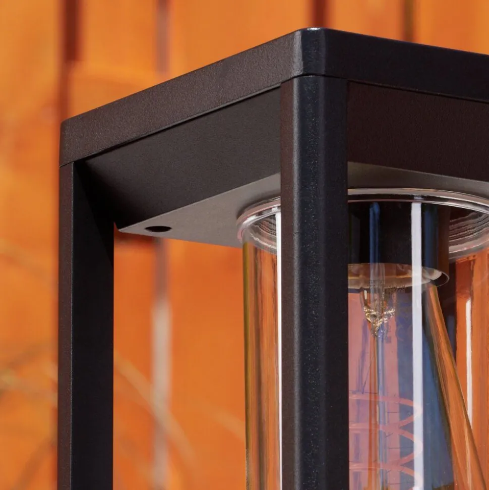 Borne Lumineuse Baoshan Noir, 1 Lumiere