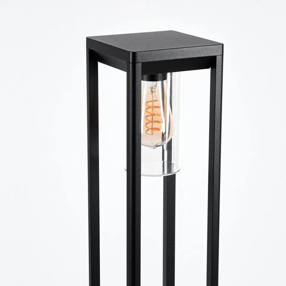 Borne Lumineuse Baoshan Noir, 1 Lumiere