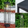 Borne Lumineuse Baoshan Noir, 1 Lumiere