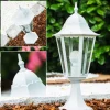 Borne Lumineuse Blanche Blanc, 1 Lumiere