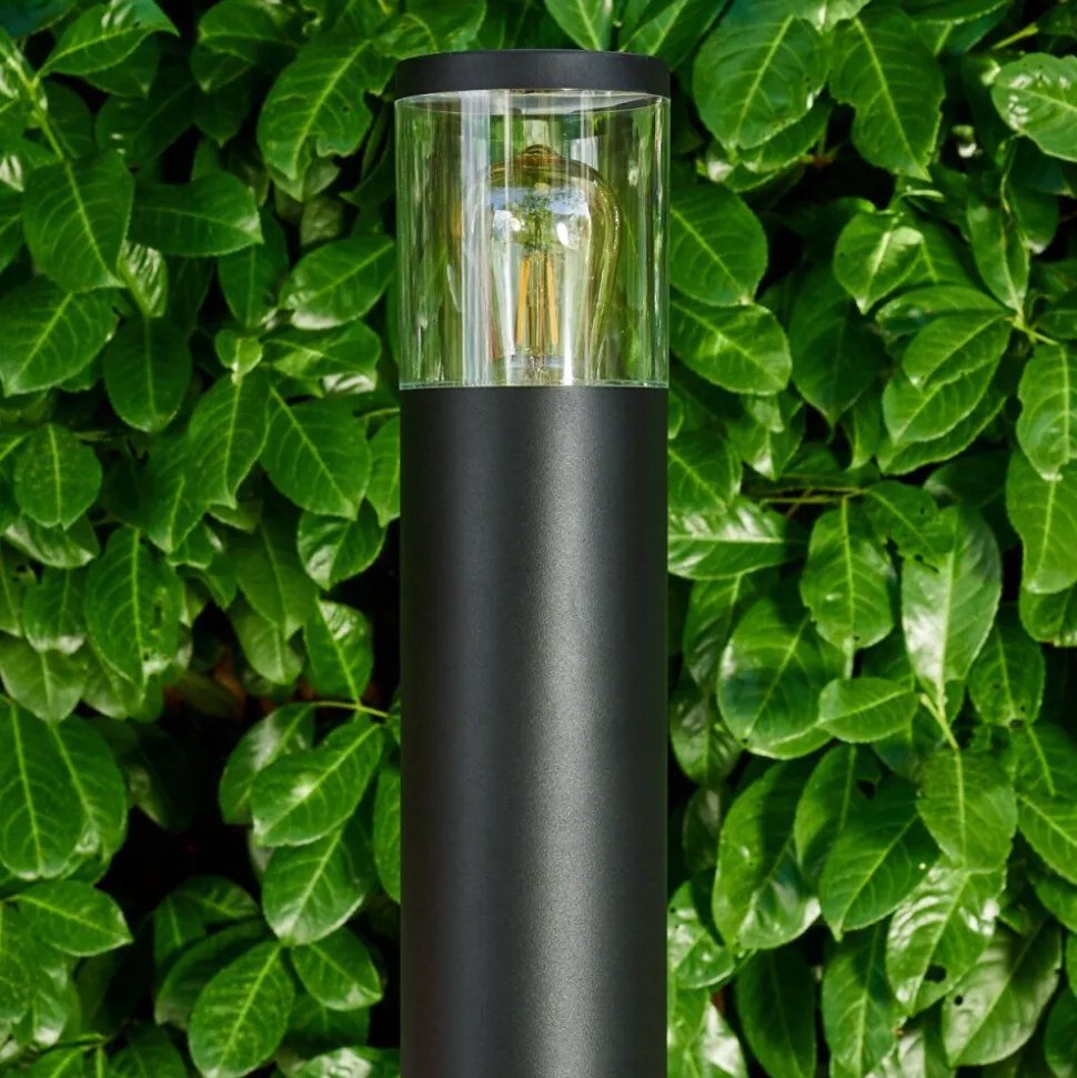 Borne Lumineuse Bodio Noir, 1 Lumiere