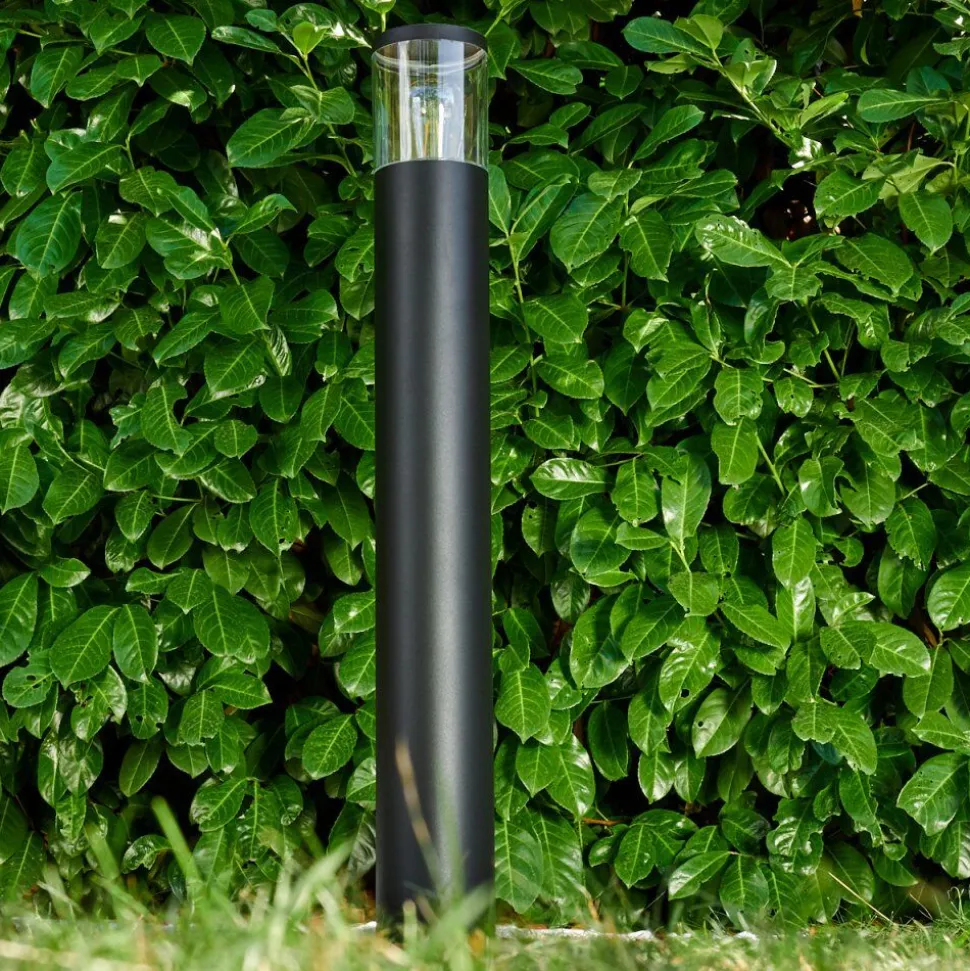 Borne Lumineuse Bodio Noir, 1 Lumiere