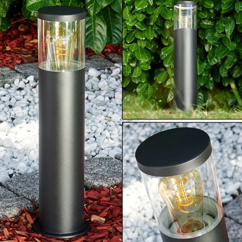 Borne Lumineuse Bodio Noir, 1 Lumiere