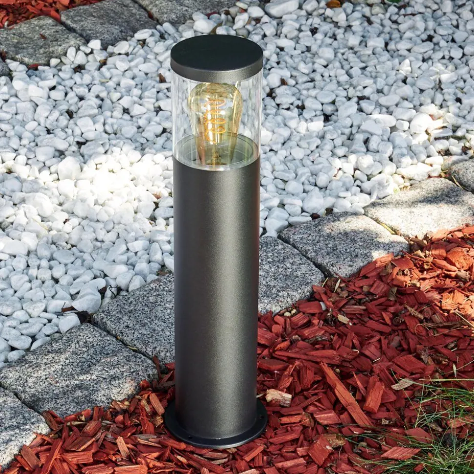 Borne Lumineuse Bodio Noir, 1 Lumiere