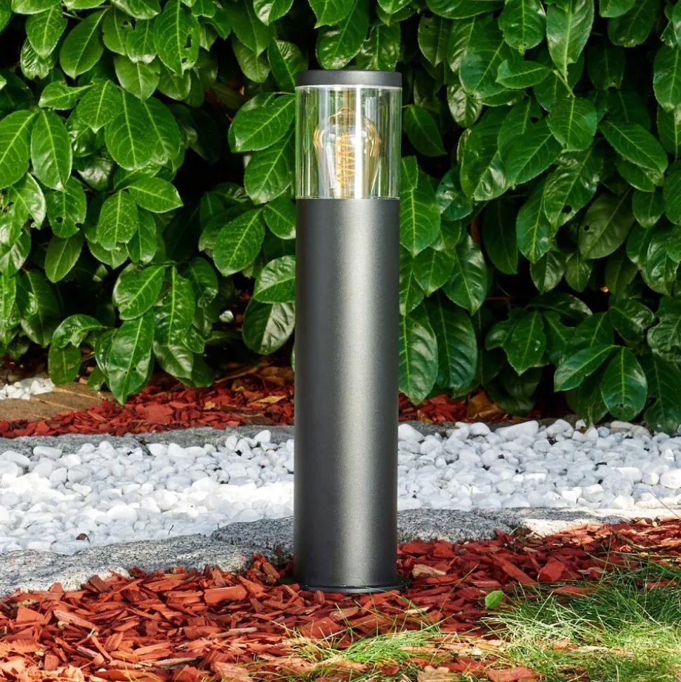 Borne Lumineuse Bodio Noir, 1 Lumiere