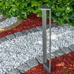 Borne Lumineuse Borga Led Anthracite, 1 Lumiere