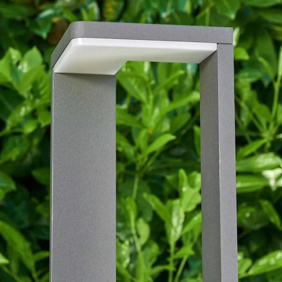 Borne Lumineuse Borga Led Anthracite, 1 Lumiere