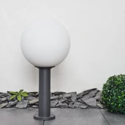 Borne Lumineuse Bubodefo Anthracite, 1 Lumiere