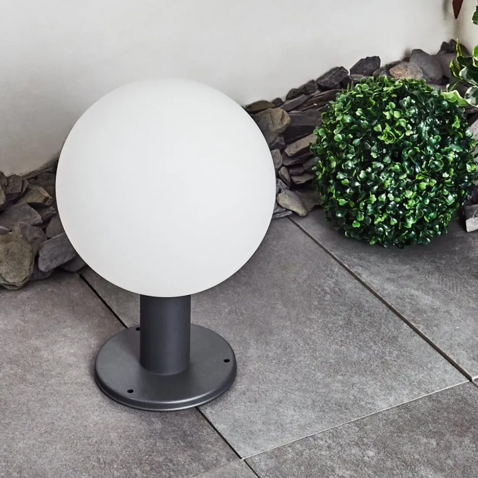 Borne Lumineuse Bubodefo Anthracite, 1 Lumiere