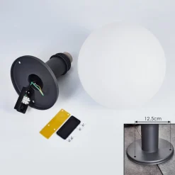 Borne Lumineuse Bubodefo Anthracite, 1 Lumiere