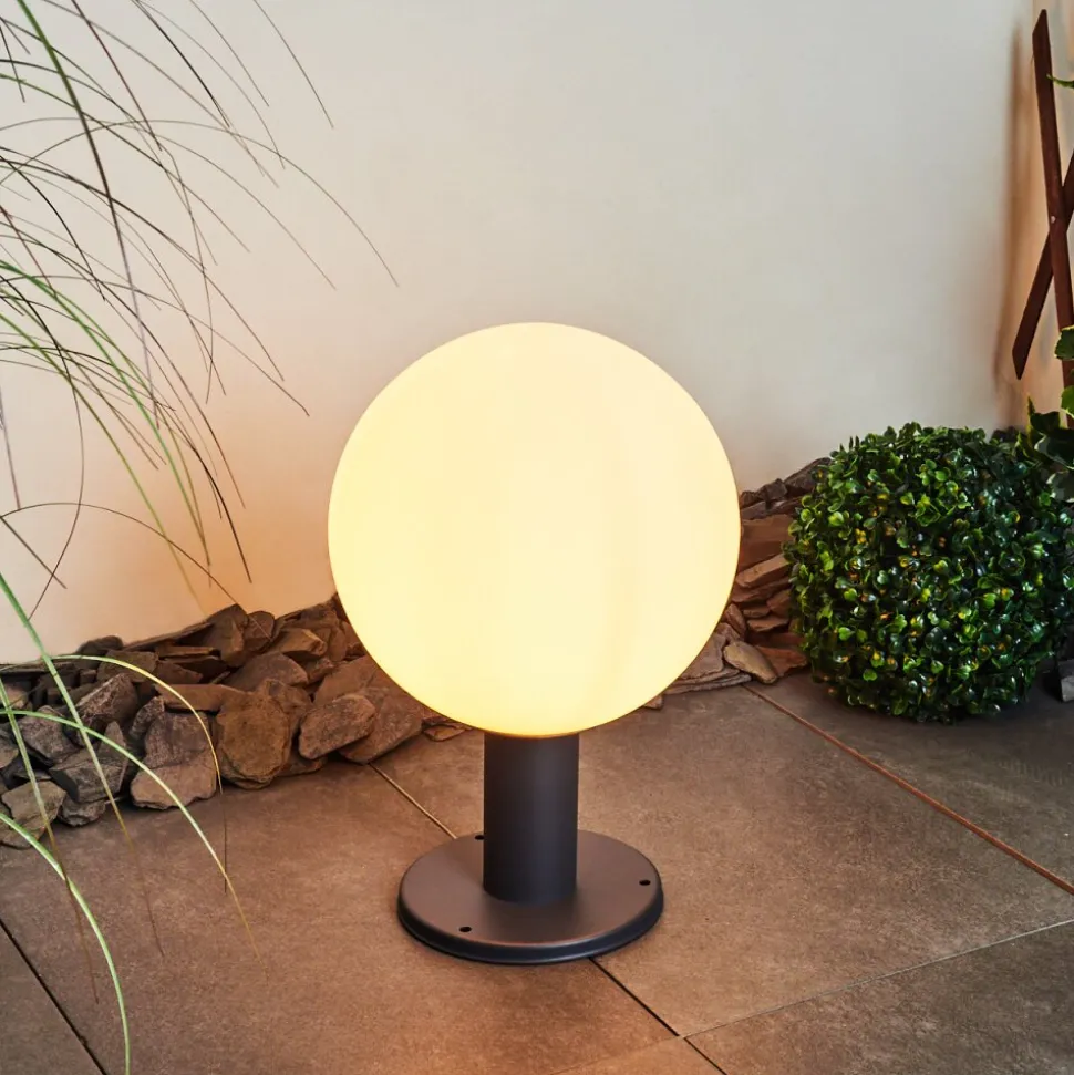 Borne Lumineuse Bubodefo Anthracite, 1 Lumiere