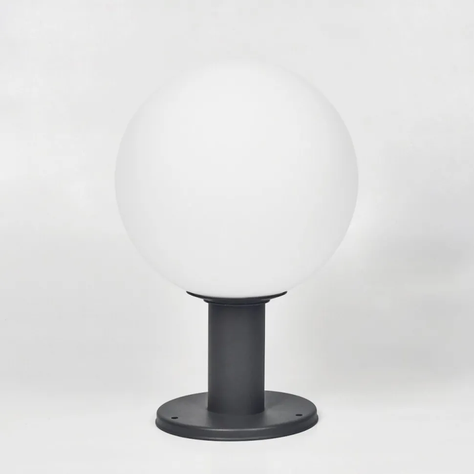 Borne Lumineuse Bubodefo Anthracite, 1 Lumiere