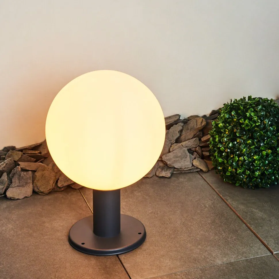 Borne Lumineuse Bubodefo Anthracite, 1 Lumiere