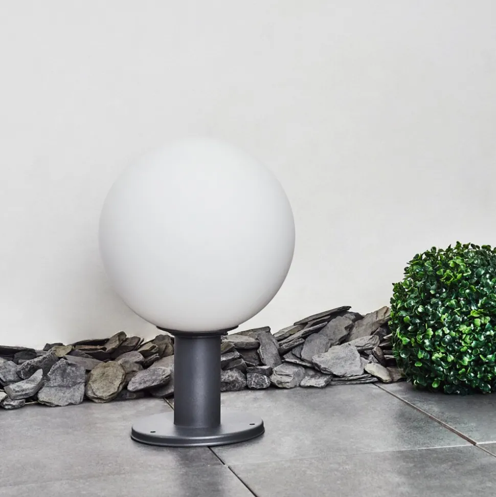 Borne Lumineuse Bubodefo Anthracite, 1 Lumiere