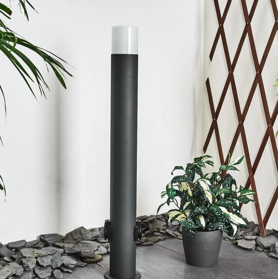 Borne Lumineuse Buhrkall Anthracite, 1 Lumiere