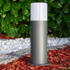 Borne Lumineuse Buhrkall Anthracite, 1 Lumiere
