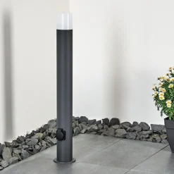 Borne Lumineuse Buhrkall Anthracite, 1 Lumiere