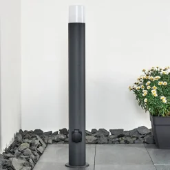 Borne Lumineuse Buhrkall Anthracite, 1 Lumiere