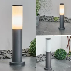 Borne Lumineuse Caserta Anthracite, 1 Lumiere