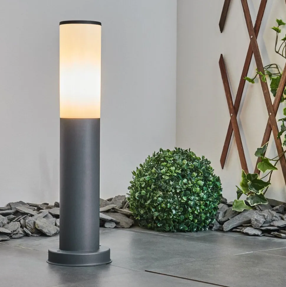 Borne Lumineuse Caserta Anthracite, 1 Lumiere