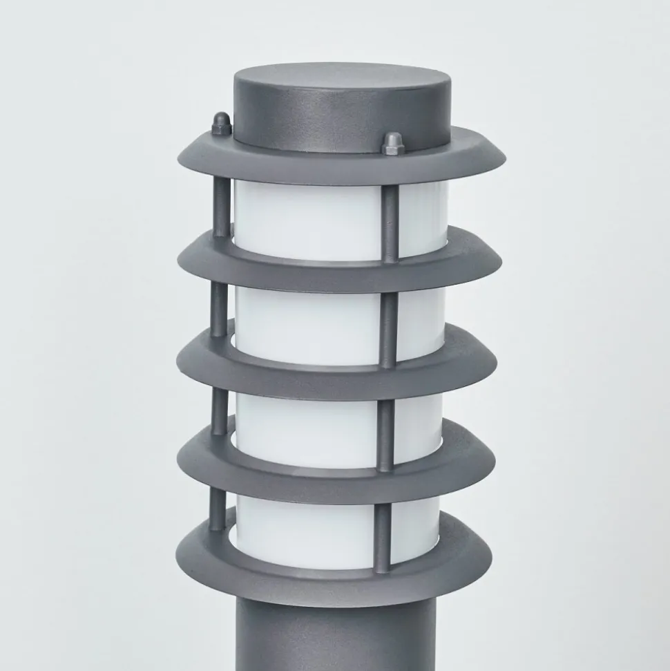 Borne Lumineuse Caserta Anthracite, 1 Lumiere
