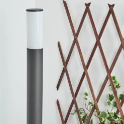 Borne Lumineuse Caserta Anthracite, 1 Lumiere