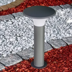Borne Lumineuse Chelmsford Led Anthracite, 1 Lumiere