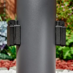 Borne Lumineuse Dakar Anthracite, 1 Lumiere