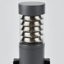 Borne Lumineuse Dakar Anthracite, 1 Lumiere