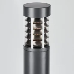 Borne Lumineuse Dakar Anthracite, 1 Lumiere