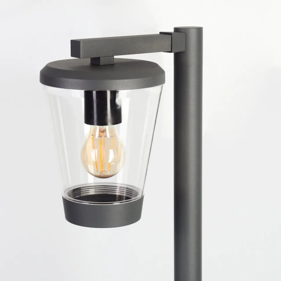 Borne Lumineuse Eloida Anthracite, 1 Lumiere