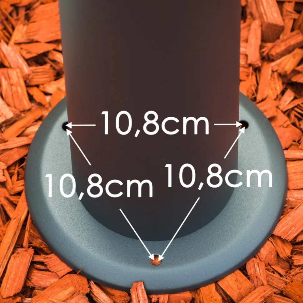 Borne Lumineuse Focus Anthracite, 1 Lumiere