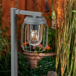Borne Lumineuse Foothills Anthracite, 1 Lumiere