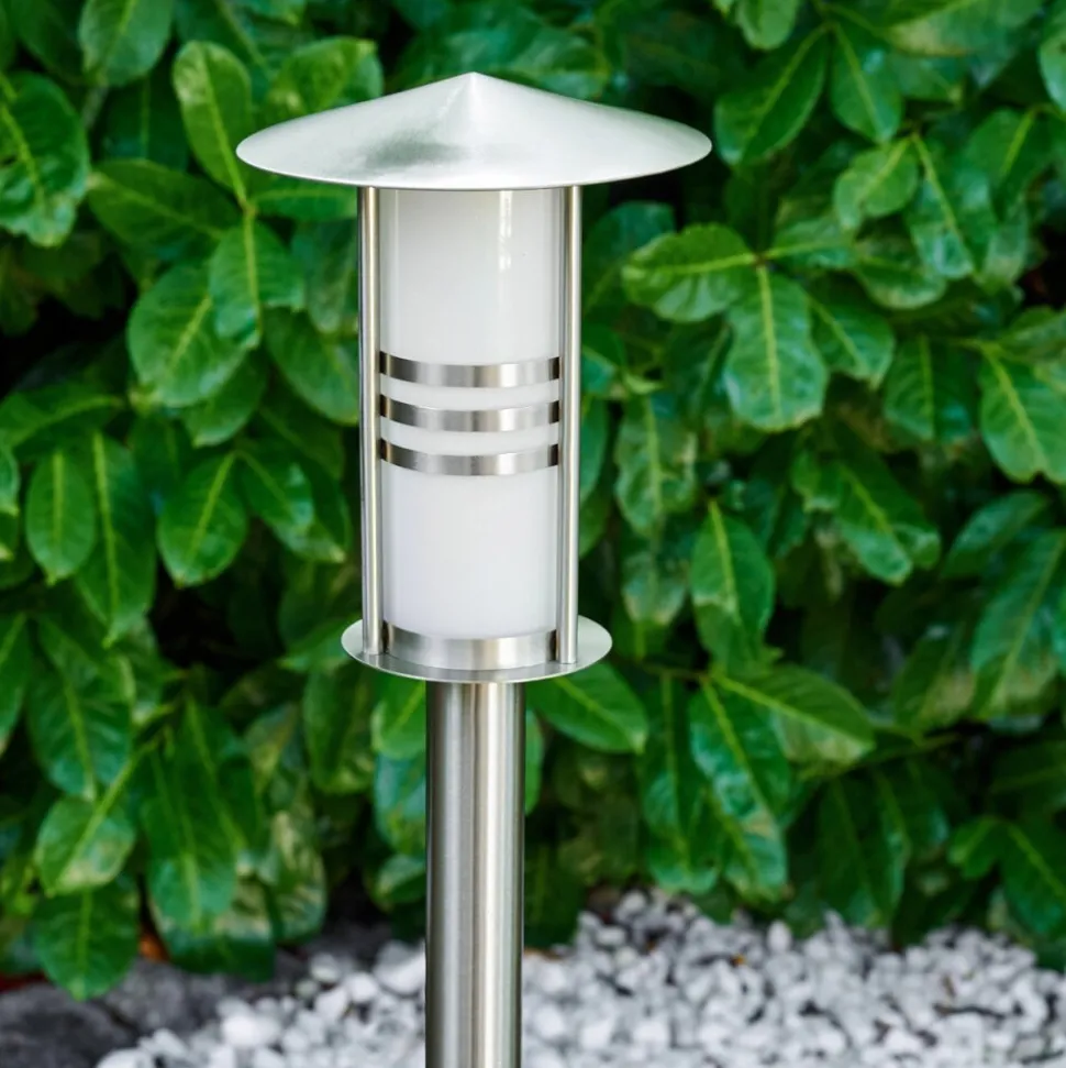 Borne Lumineuse Fukuoka Argente, 1 Lumiere