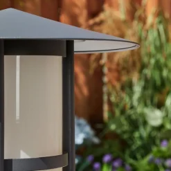Borne Lumineuse Fukuoka Anthracite, 1 Lumiere