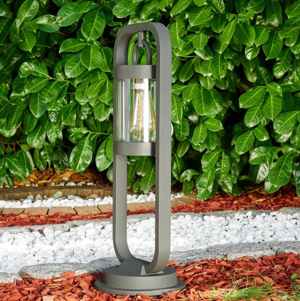 Borne Lumineuse Fulham Anthracite, 1 Lumiere