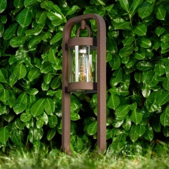 Borne Lumineuse Fulham Rouille, 1 Lumiere