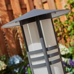 Borne Lumineuse Fushun Anthracite, 1 Lumiere