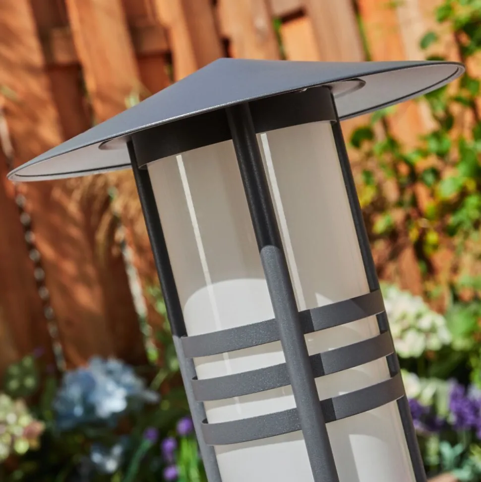 Borne Lumineuse Fushun Anthracite, 1 Lumiere