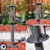 Borne Lumineuse Fushun Anthracite, 1 Lumiere