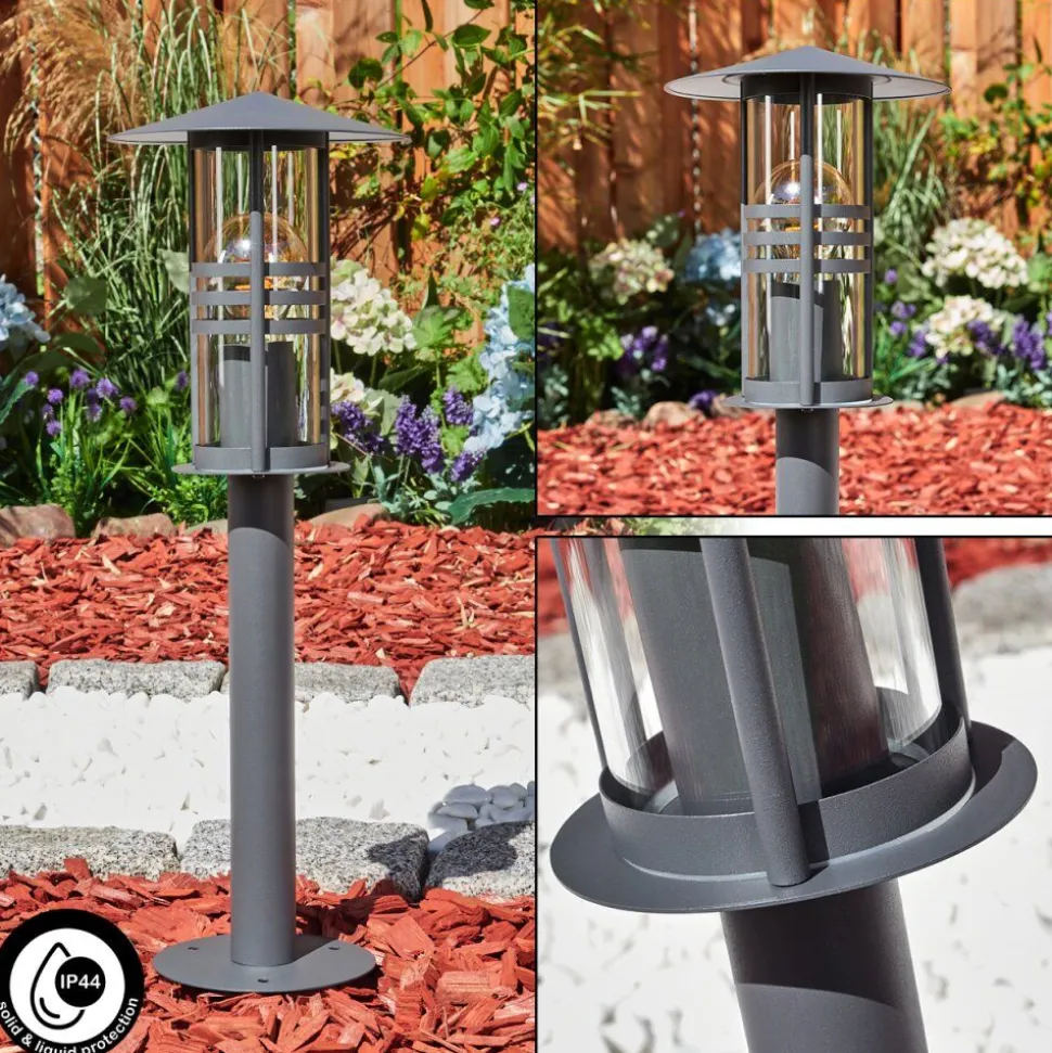 Borne Lumineuse Fushun Anthracite, 1 Lumiere