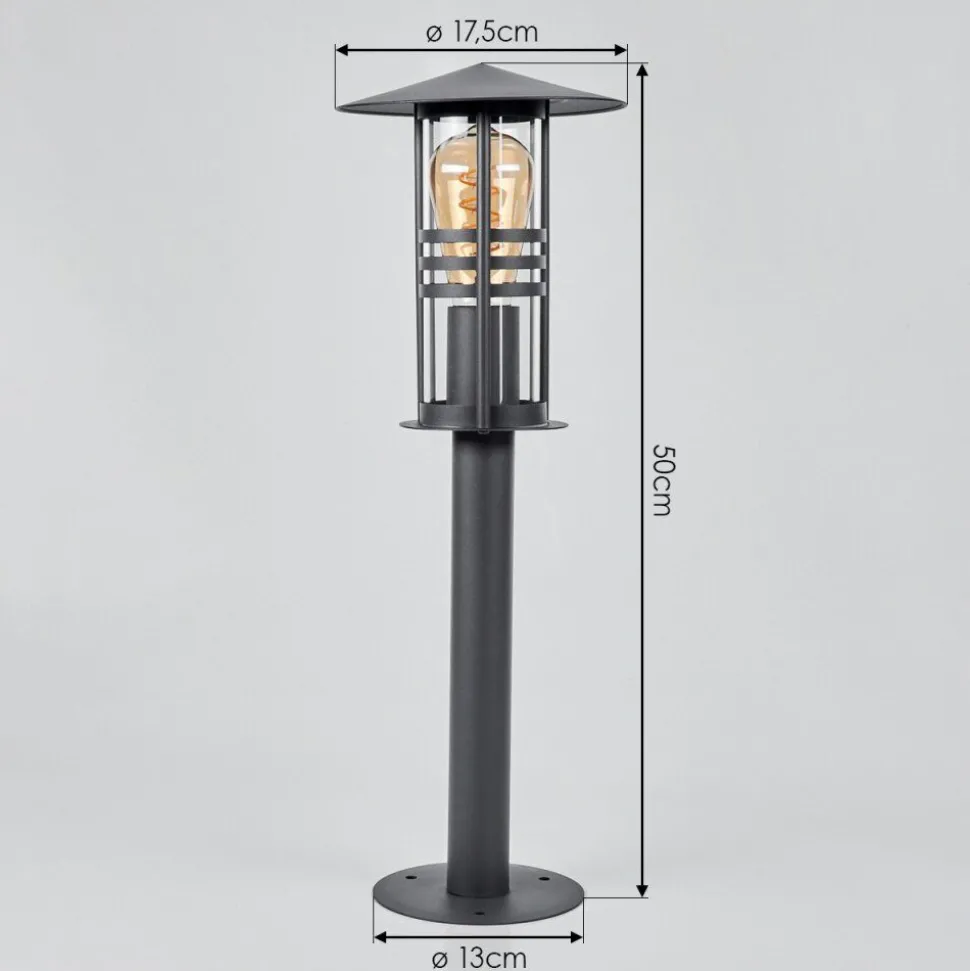 Borne Lumineuse Fushun Anthracite, 1 Lumiere